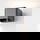 LED Wandleuchte A-310602, 2x 3,5W, 540lm, 3000K, Floatglas, IP65, 90x110x125mm