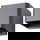 LED Wandleuchte A-310602, 2x 3,5W, 540lm, 3000K, Floatglas, IP65, 90x110x125mm