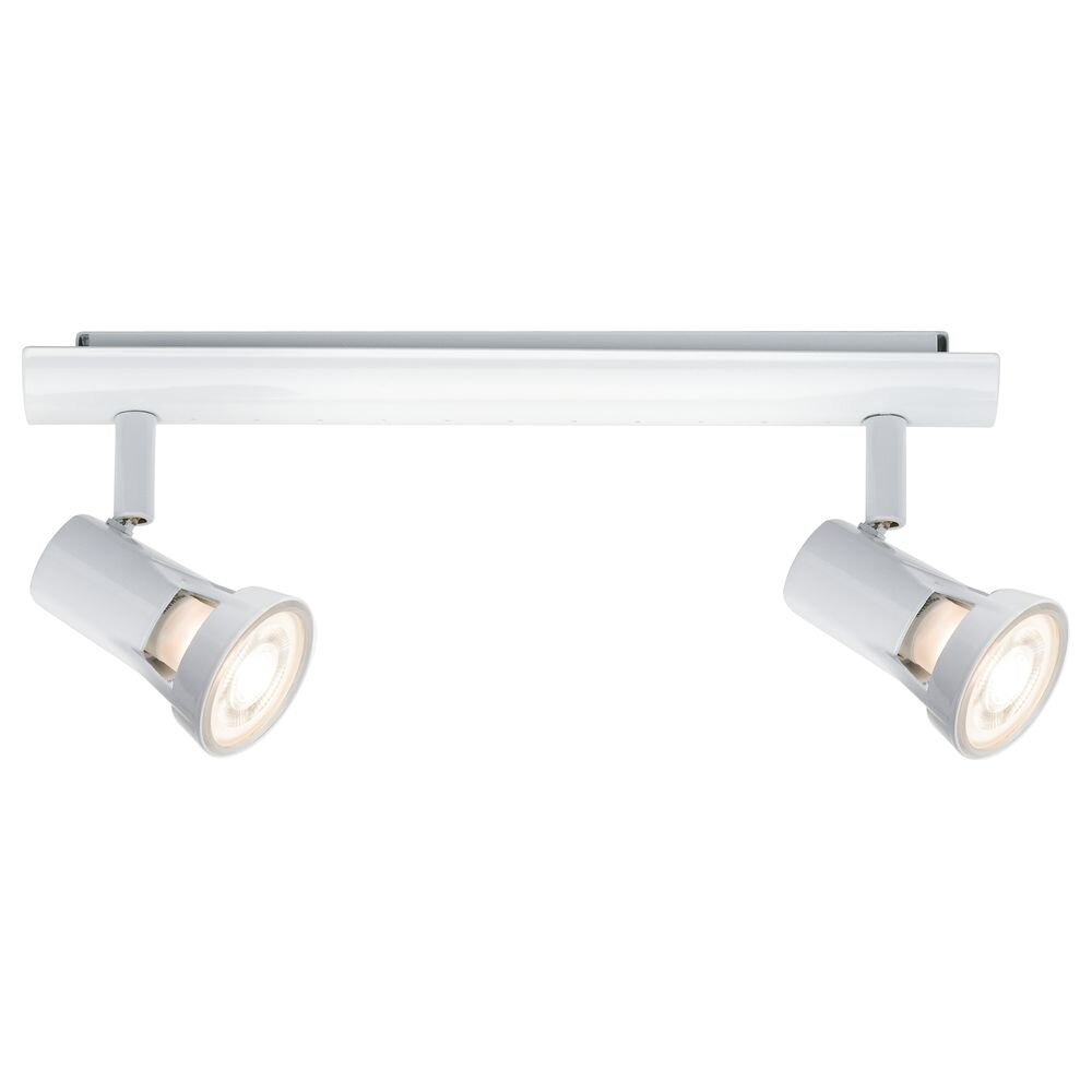 Paulmann LED Deckenleuchte 2er-Spot GU10 Weiß Teja ohne Leuchtmittel, max. 10W