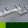 LED Lichtschienen Spot Vigo in nickel-matt 3x4W 1080lm Mittelelement