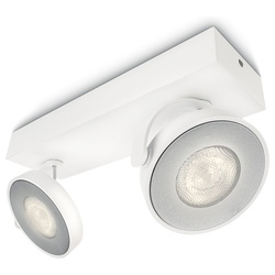 Zeitloser myLiving Deckenspot Clockwork in weiß,...