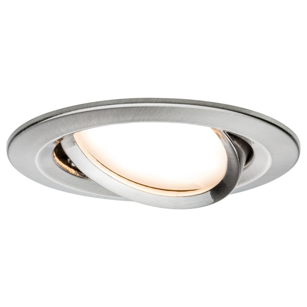 Paulmann LED Einbauleuchte Coin Slim IP23, rund, 6,8 W, Eisen, 1er-Set, dimmbar, schwenkbar