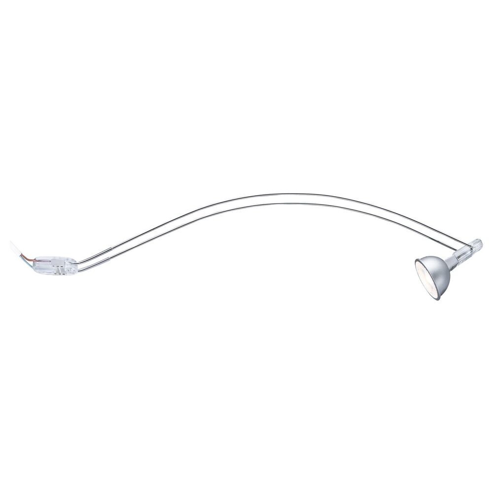 Paulmann Assistent II Möbelleuchte Wohnzimmer Schlafzimmer LED modern Chrom Metall GU5,3 2-flammig