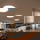 Medo 90, Einbauleuchte, LED, 3000K, rund, weiß, rahmenlos, 120W, Ø 90 cm
