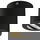 Downlight Decken-Aufbauleuchte Triledo in schwarz, rund, schwenkbar