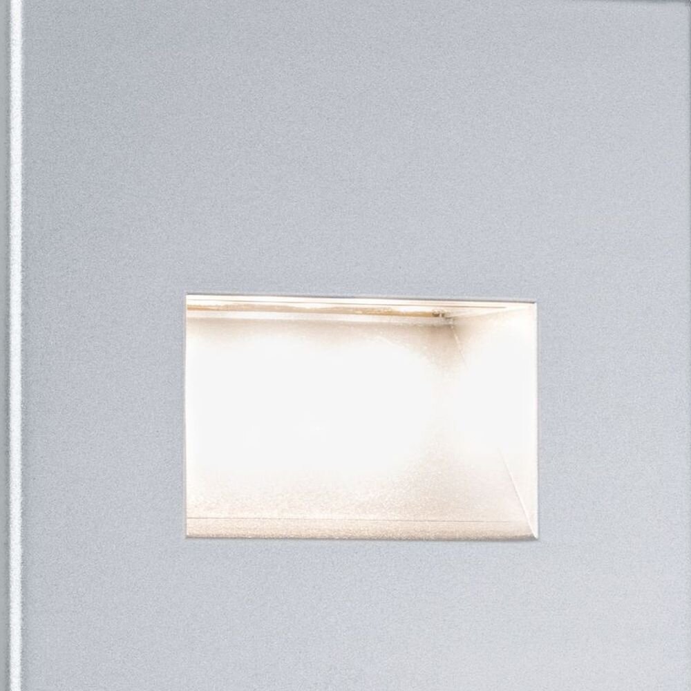 Paulmann Edge Quadro Einbaustrahler & Einbauleuchte Flur Treppenhaus LED modern Chrom-matt Kunststoff 1-flammig