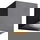 LED Wandleuchte Zora, inkl. LED Leuchtmittel in schwarz, eckig, 79x65x90mm