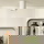 Einflammiger Deckenaufbaustrahler Tube in weiß, rund, GU10