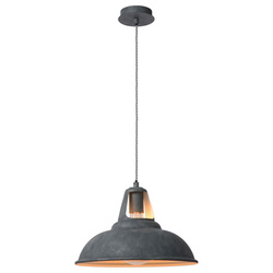 Industrielle Vintage Pendelleuchte Markit in zink,...