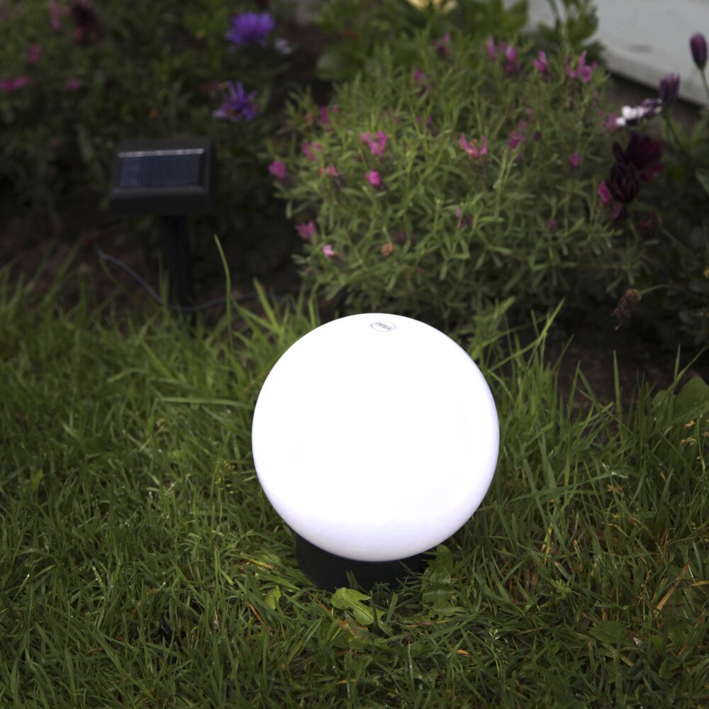 Solar- Gartenkugel Globus, mit Sensor und LED, Ø 150 mm günstig online kaufen