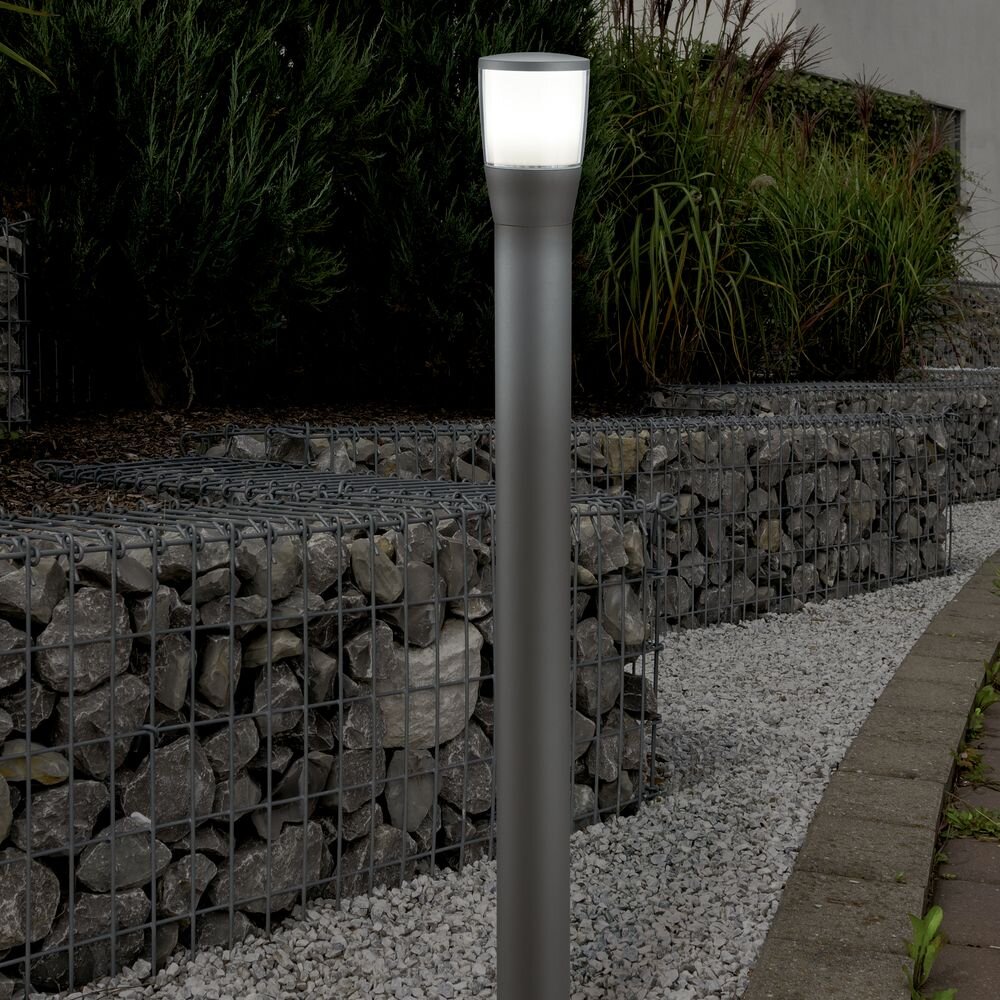 LED Wegeleuchte in Anthrazit 7W 700lm IP54 125mm