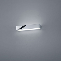LED Wandleuchte Theia in chrom 12W 930lm IP44 300mm