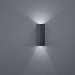 LED Wandleuchte Swift in graphit 2x 4W 720lm dimmbar IP65