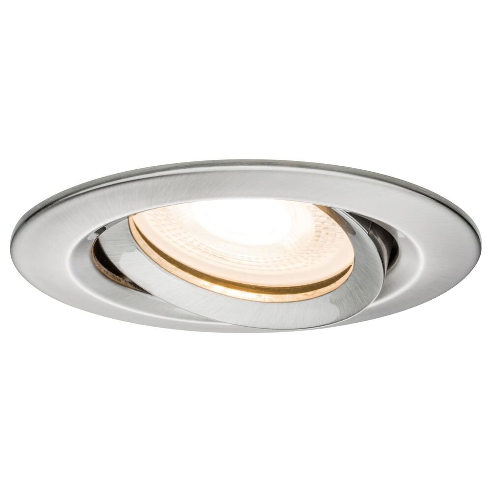 Paulmann LED Einbauleuchte Nova eisen gebürstet, schwenkbar, GU 10, IP65