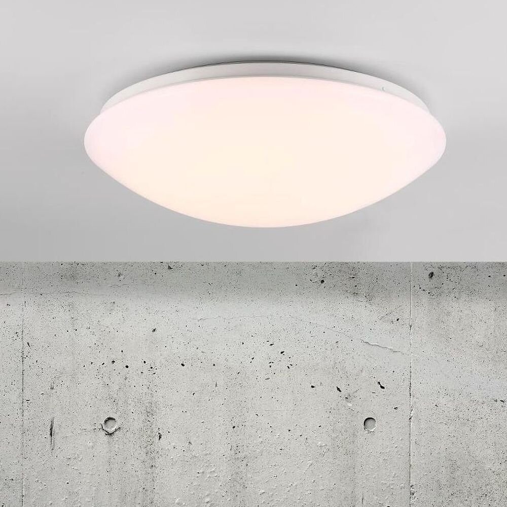 LED Badezimmer Deckenleuchte Ask rund IP44 280 mm günstig online kaufen