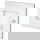LED Wandeinbauleuchte Frol, nickel, IP65, 85x45x85 mm