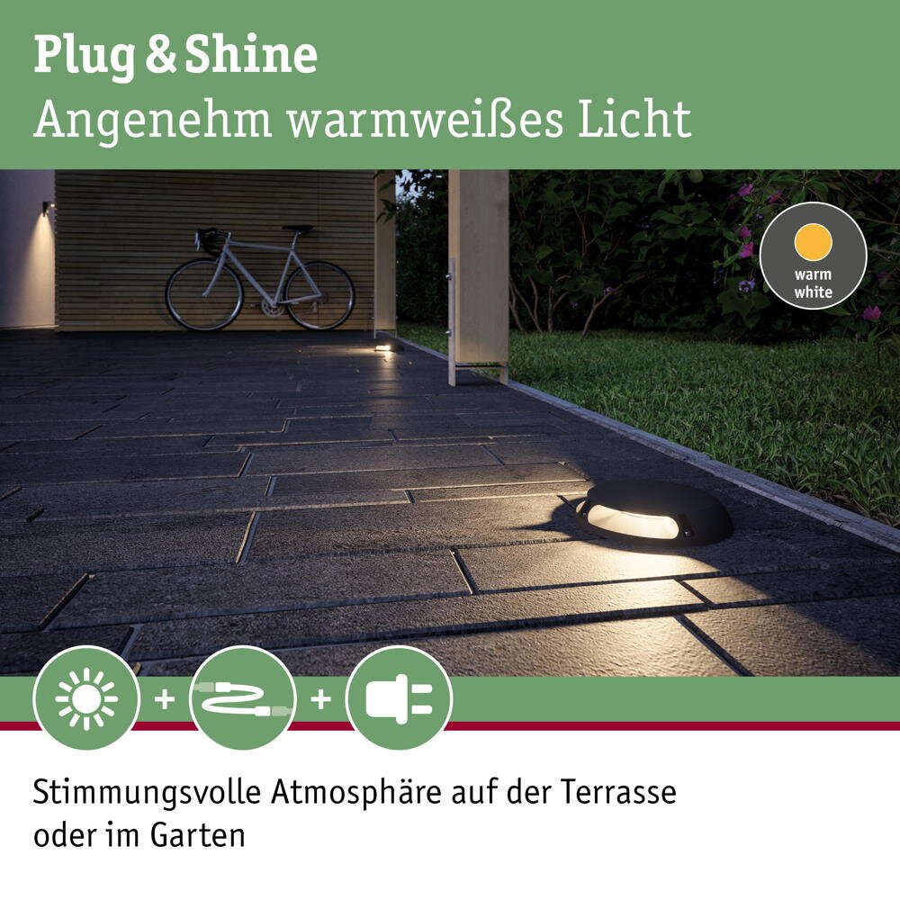 Paulmann Plug & Shine LED-Bodenleuchte 93920 2x3W günstig online kaufen