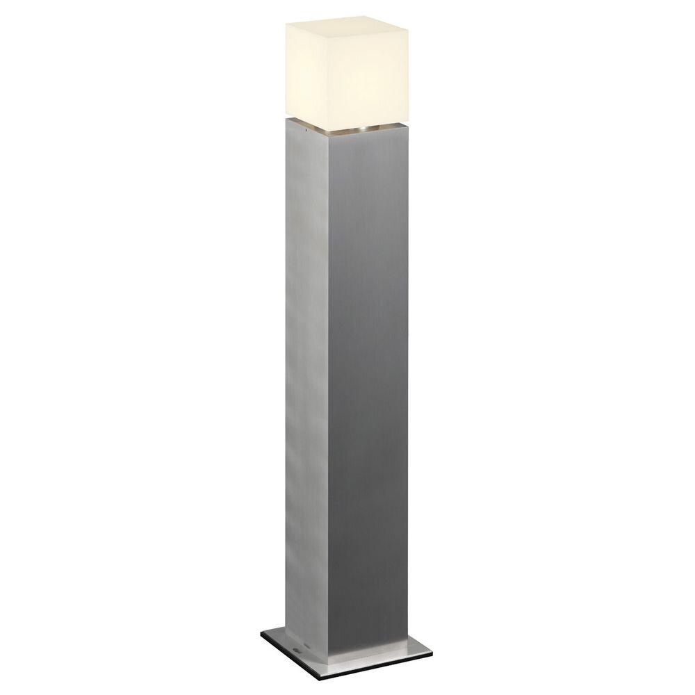 Square Pole 90, E27, Outdoor Stehleuchte, alu gebürstet, max. 20W, IP44, 900mm