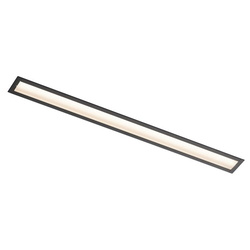 Aninda LED Wand- und Deckeneinbauleuchte, kurz, schwarz,...