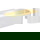 Asso LED Wandleuchte, weiß, 180mm, 2000K-3000K Dim to Warm