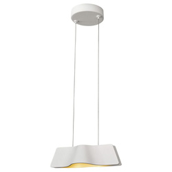 Wave 25 LED Pendelleuchte, weiß, 2000K-3000K Dim to...