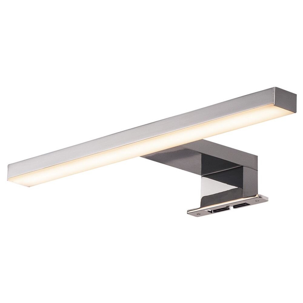 SLV Dorisa Badezimmerlampe, Badleuchte & lampe für das Badezimmer Badezimmer LED IP44 modern Chrom Aluminium Kunststoff 1-flammig