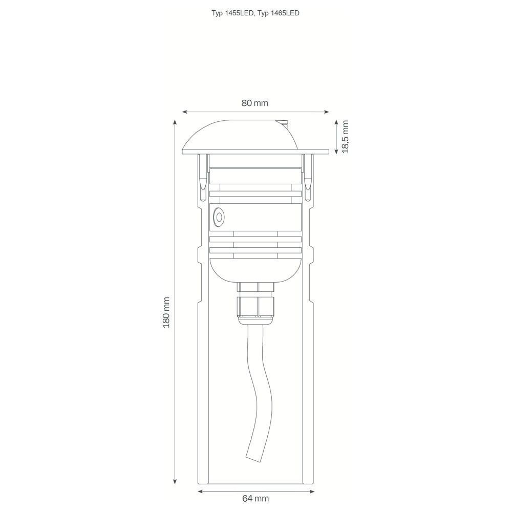 Bodeneinbaustrahler A-344020, 110 ° Abstrahlwinkel, Edelstahl, Aluguss, IP6 günstig online kaufen