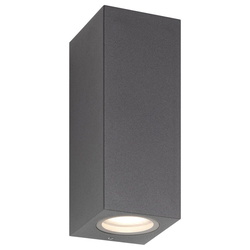 Wandleuchte A-344035, Graphit, Aluguss, 2x GU10,...