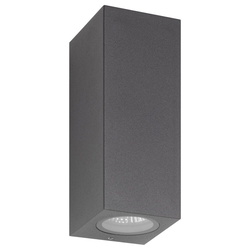 Wandleuchte A-344035, Graphit, Aluguss, 2x GU10,...