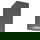 Wandleuchte A-344035, Graphit, Aluguss, 2x GU10, Floatglas, IP54, 165x70x80mm