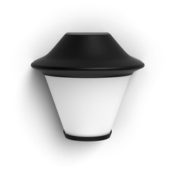 Philips myGarden Außenwandleuchte Serres, Schwarz