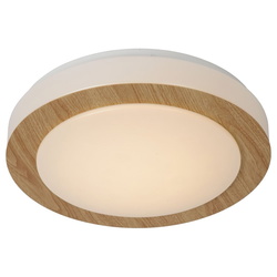 LED Deckenleuchte Dimy aus Stahl mit Deko-Ring in...