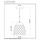 Pendelleuchte Galla, D 240mm, E27, grau