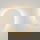 LED Wandleuchte Eklyps, weiß, rund, 3000K, D 150mm