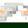 LED Decken Einbauspot mit einstellbarer Farbtemperatur, viereckig
