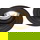 Deckeneinbauspot Embed in schwarz, rund