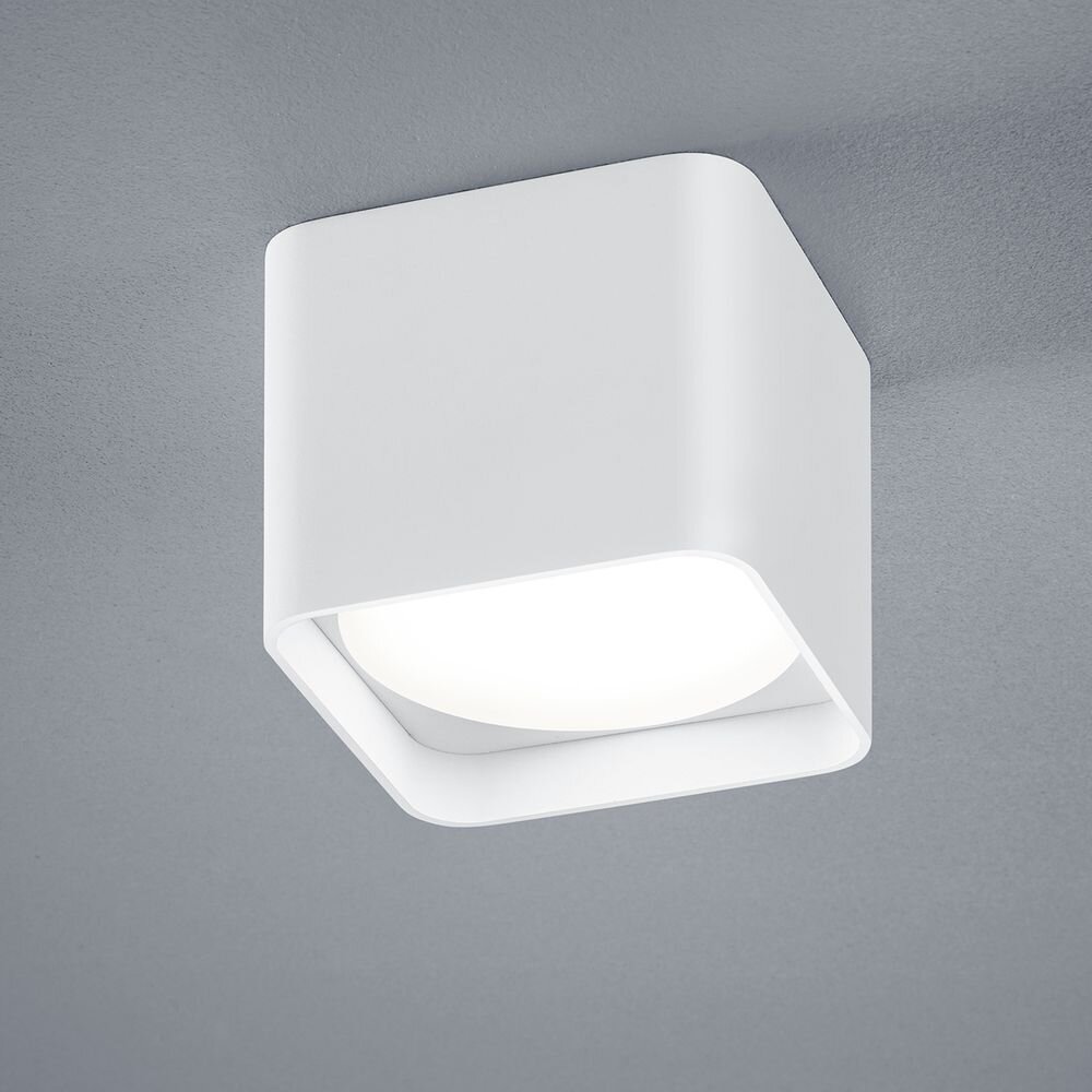 LED Deckenleuchte Dora in weiß-matt eckig 7W 540lm