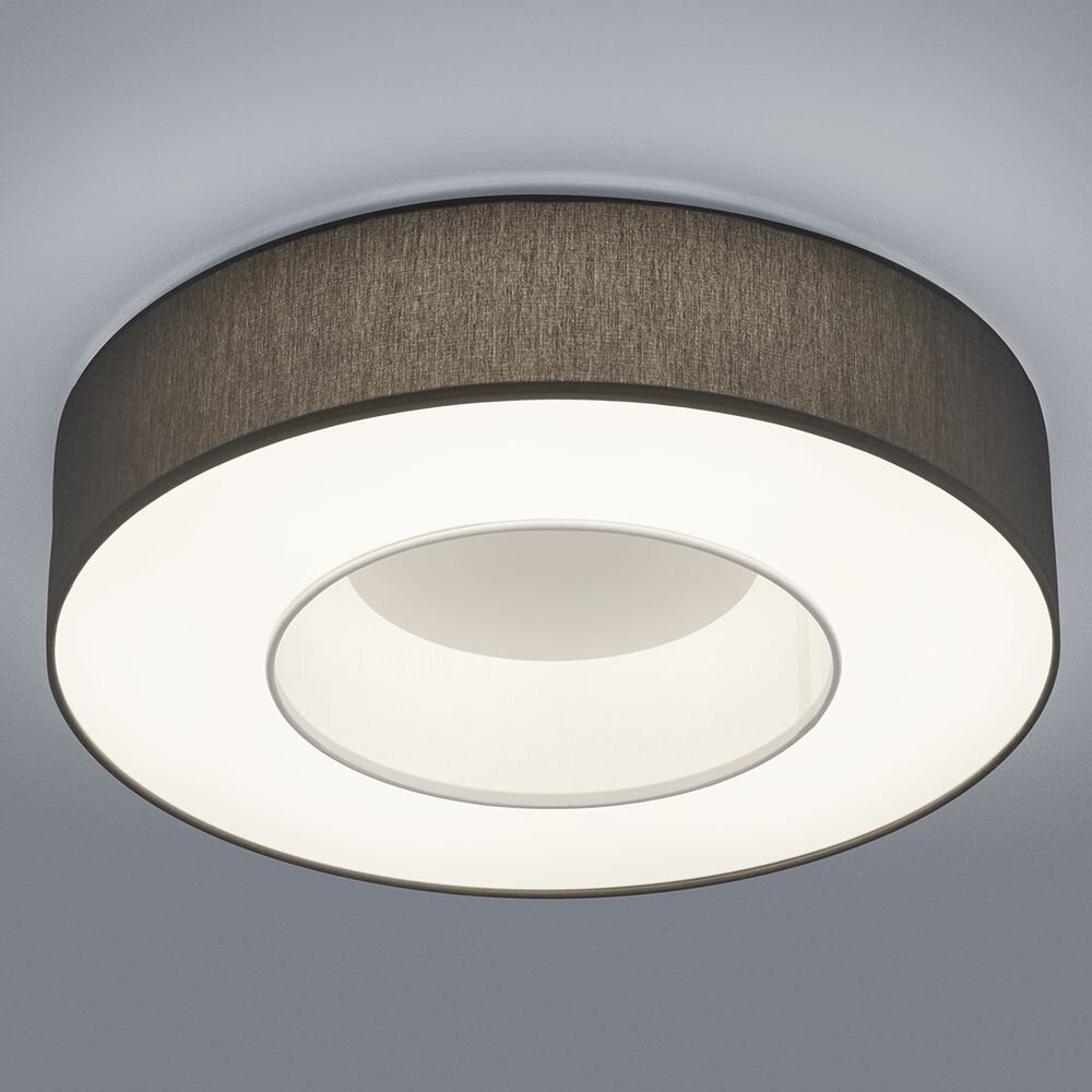 LED Deckenleuchte Lomo in anthrazit 30W 3100lm dimmbar