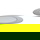 LED Plug & Shine 3er Set Bodeneinbauleuchte in silber warm weiß IP65 70mm