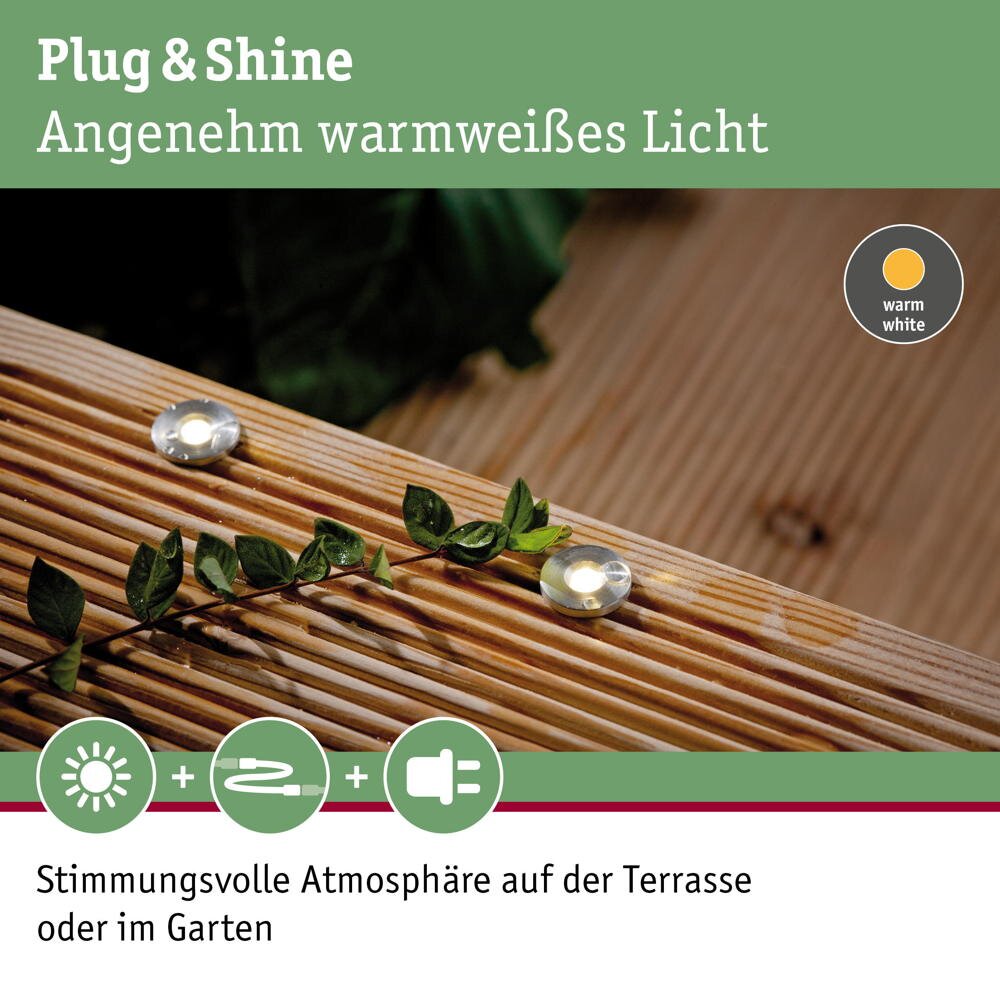 Paulmann Plug & Shine Einbaulampe 93695 5er Basis günstig online kaufen