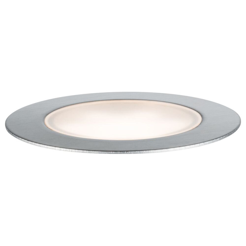 Paulmann Plug & Shine Einbaustrahler & Einbauleuchte Garten Terrasse Garage & Carport LED IP65 modern Silber Edelstahl Kunststoff 1-flammig