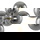 Pendelleuchte Dallas 25-flammig 1235mm chrom
