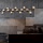 Pendelleuchte Dallas 25-flammig 1235mm chrom