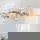 Pendelleuchte Dallas 25-flammig rund 690mm gold