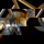 Deckenleuchte Dallas 12-flammig 600mm gold