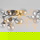 Deckenleuchte Dallas 12-flammig 600mm gold