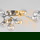 Deckenleuchte Dallas 12-flammig 600mm gold
