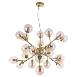 Pendelleuchte Dallas 24-flammig 650mm gold