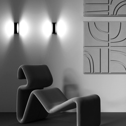 LED Wandleuchte Trame schwarz Up-and Down