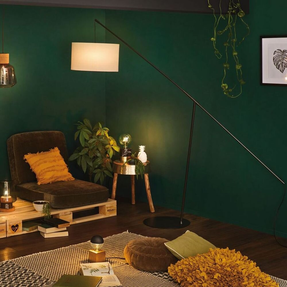 Paulmann LED Tischleuchte Dilja Messing gebürstet, max. 20W E27